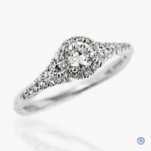 Gabriel & Co. 14kt white gold 0.25ct Engagement Ring