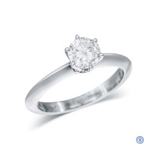 18kt White Gold 0.97ct Diamond Engagement Ring
