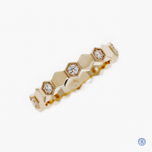 Hearts on Fire 18kt Yellow Gold Diamond Band