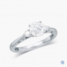 Tacori 18kt White Gold 1.02ct Diamond Engagement Ring