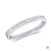 14kt White Gold Diamond Wedding Band