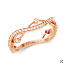 18kt Rose Gold Simon G Lady's 0.27ct Diamond Ring