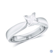 14kt White Gold 0.40ct Diamond Engagement Ring