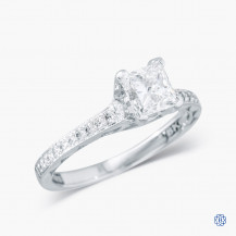 Tacori 18kt White Gold 0.99ct Diamond Engagement Ring