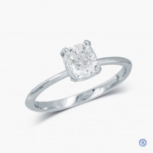 14kt White Gold 0.94ct Diamond Engagement Ring