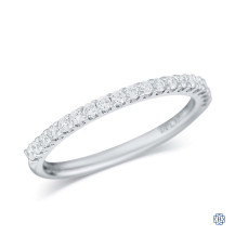 14kt White Gold Diamond Wedding Band