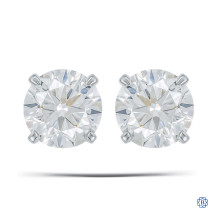 14k White Gold 0.75ct Diamond Stud Earrings
