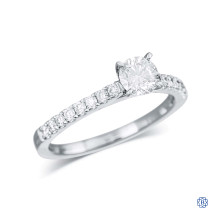 14kt White Gold 0.42ct Diamond Engagement ring