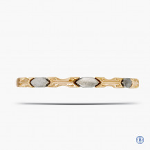 10k Yellow and White Gold Bracelet