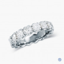 18kt White Gold Diamond Band