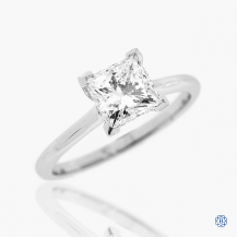 18kt white gold 1.51ct Maple Leaf Diamonds Engagement Ring