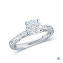 Tacori 18kt White Gold 1.01ct Diamond Engagement Ring