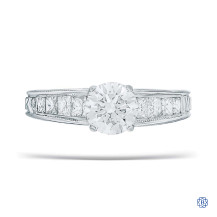 14kt White Gold 1.06ct Lab Created Diamond Engagement Ring