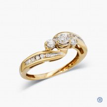 10kt Yellow Gold Diamond Ring