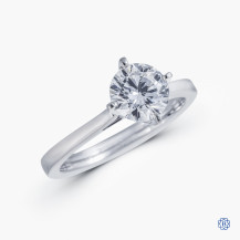 14kt white gold 1.03ct Swarovski Lab Created Diamond Engagement Ring