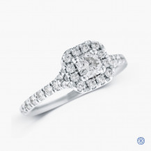 Hearts on fire platinum 0.32ct diamond Engagement ring