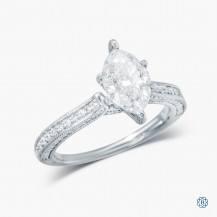 14kt White Gold 1.35ct Diamond Engagement Ring