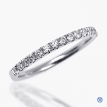 14kt White Gold Diamond Band