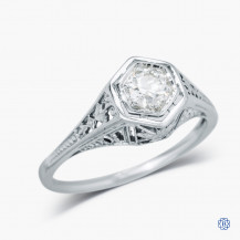 18kt White Gold 0.27ct Diamond Ring