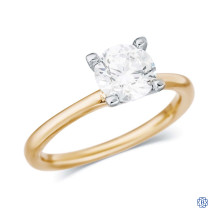 14kt Yellow Gold 1.16ct Lab Created Diamond Engagement Ring
