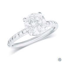 18kt White Gold 1.70ct Diamond Engagement Ring