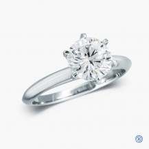 14kt White Gold 1.51ct Diamond Solitaire Engagement Ring