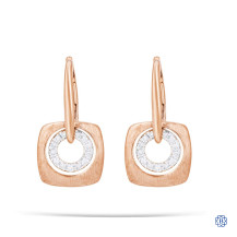 Gabriel and Co. 14kt Rose Gold Diamond Earrings