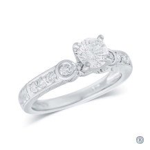 18kt White Gold 0.66ct Diamond Engagement Ring