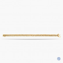 14kt Yellow Gold Diamond Bracelet