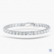 18kt White Gold 7.00ct Diamond Bracelet