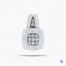 14kt White Gold Diamond Pendant