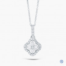 14kt White Gold Diamond Necklace