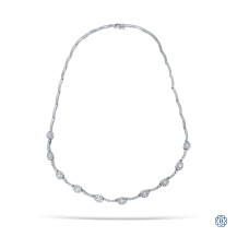 14kt White Gold Diamond Necklace