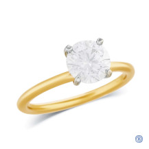 14kt Yellow Gold 1.23ct Diamond Engagement Ring