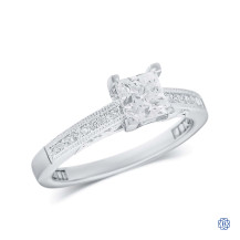 Tacori 18kt White Gold 1.01ct Diamond Engagement Ring