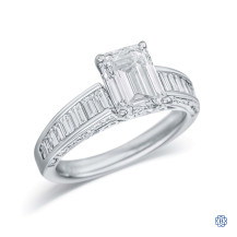 18kt White Gold 2.18ct Lab Grown Diamond Engagement Ring