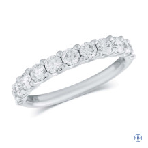 14kt White Gold Diamond Wedding Band