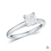 Tacori 18kt White Gold 0.90ct Lab Created Diamond Engagement Ring