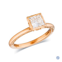 Tacori 18kt Rose Gold 1.04ct Lab Created Diamond Engagement Ring
