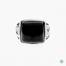 Scott Kay silver black onyx ring