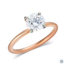 14kt Rose Gold 1.20ct Diamond Engagement Ring