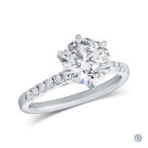 18kt White Gold Lady's 2.23ct Lab-Created Diamond Engagement Ring