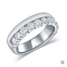 14kt White Gold 1.00ct Diamond Band