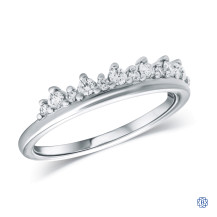 14kt White Gold 0.30ct Diamond Band