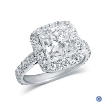 14kt White Gold Lady's 3.18ct Lab-Created Diamond Engagement Ring