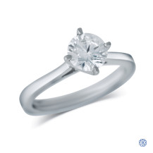 14kt White Gold 1.10ct Lab Created Diamond Engagement Ring