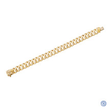 10kt Yellow Gold 3.00ct Lady's Diamond Bracelet