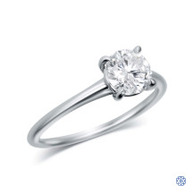 14kt White Gold 0.88ct Lady's Engagement Ring