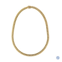 10kt Yellow Gold Men's Cuban Link Chain