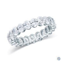 14kt White Gold 3.03ct Lab-Created Lady's Diamond Band